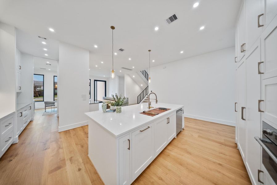 Furnished interior view inside a new home in , Houston (Image 28).