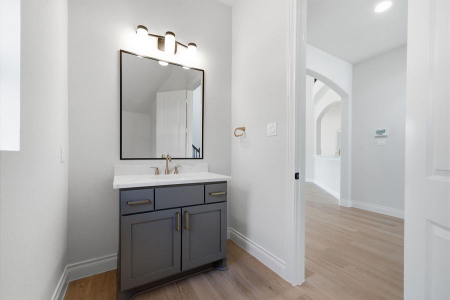Furnished interior view inside a new home in Artavia 70′, Conroe (Image 8).