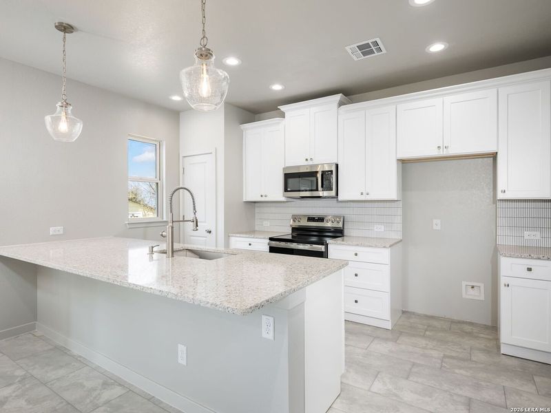Furnished interior view inside a new home in , Lytle (Image 7).