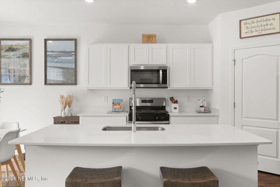 Furnished interior view inside a new home in Entrada, St. Augustine (Image 18).