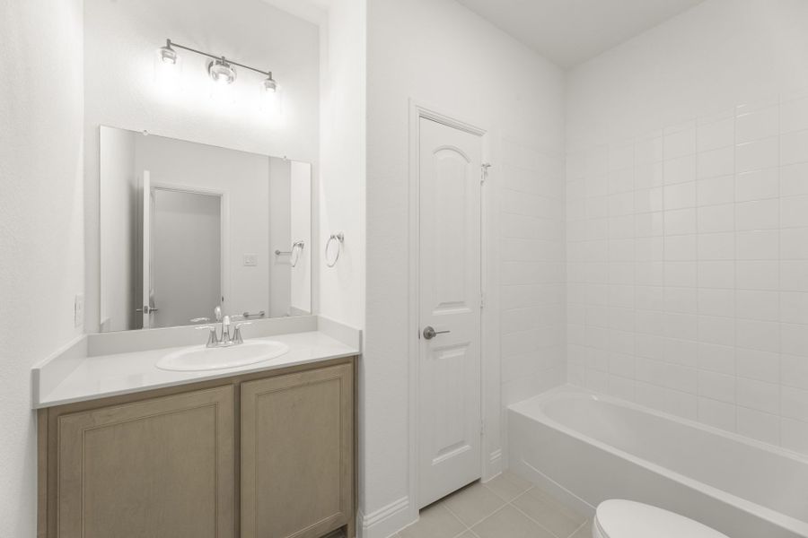 Furnished interior view inside a new home in Clearview Ranch, Royse City (Image 11).