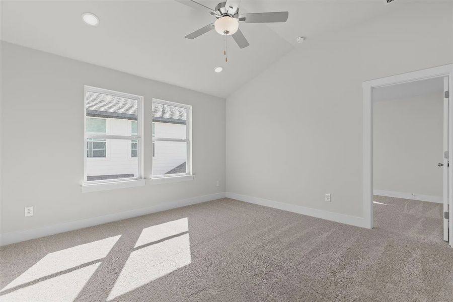 Spacious, unfurnished interior of a new home in The Grove at Blackhawk, Pflugerville (Image 30).