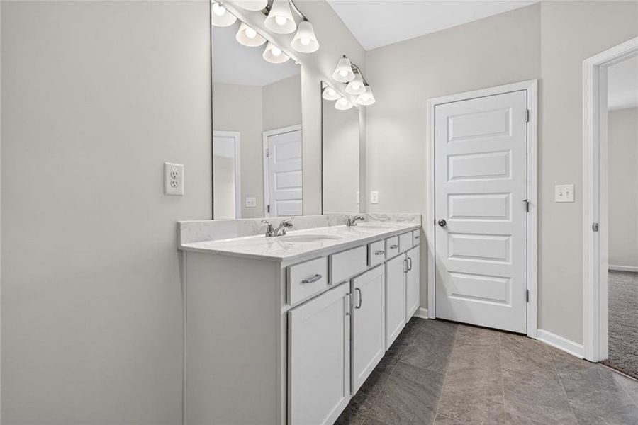 Furnished interior view inside a new home in Fairington, Cartersville (Image 12).