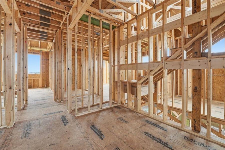 In-progress construction of a new home in , Orlando, FL (Image 28).