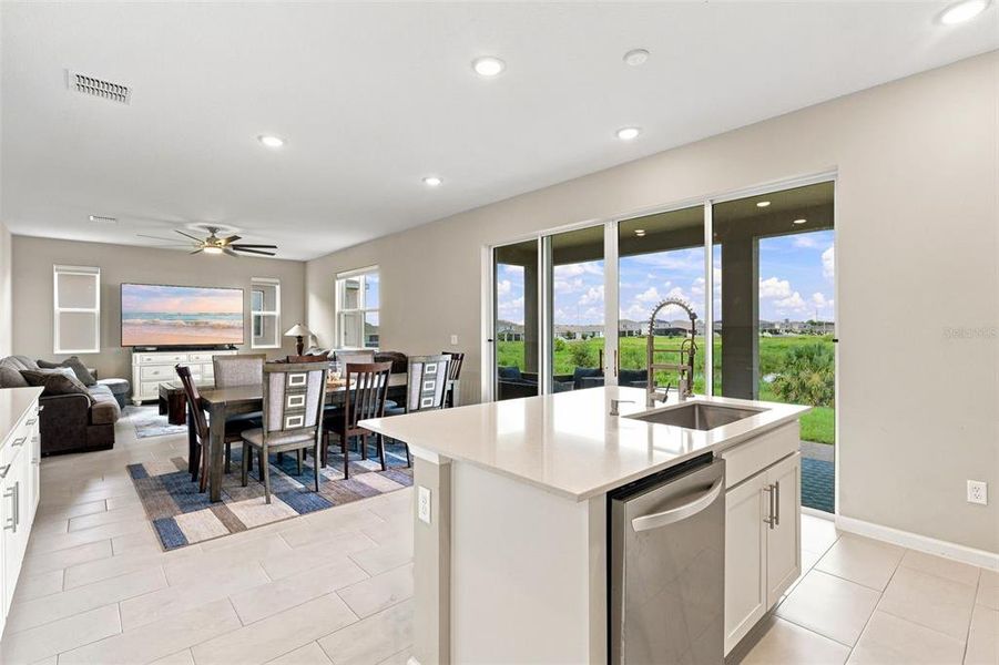 Furnished interior view inside a new home in Seasons at Eden Hills, Lake Alfred (Image 16). Furnished interior view inside a new home in Seasons at Eden Hills, Lake Alfred (Image 16).