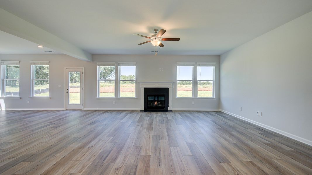 Representative furnished interior of a home built from the Clarity - Side Entry by DRB Homes in Brighton, Locust Grove (Image 10). Representative furnished interior of a home built from the Clarity - Side Entry by DRB Homes in Brighton, Locust Grove (Image 10).