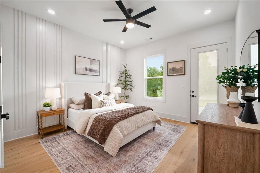 Furnished interior view inside a new home in , Lawrenceville (Image 46).