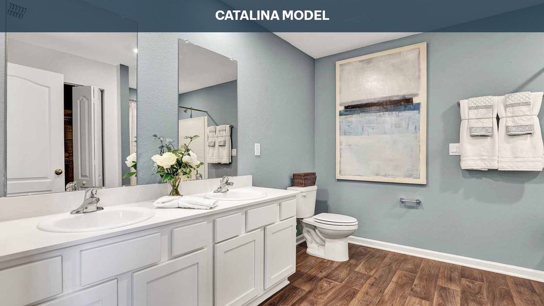 Representative furnished interior of a home built from the Catalina by D.R. Horton in Copes Landing, Jacksonville (Image 15). Representative furnished interior of a home built from the Catalina by D.R. Horton in Copes Landing, Jacksonville (Image 15).