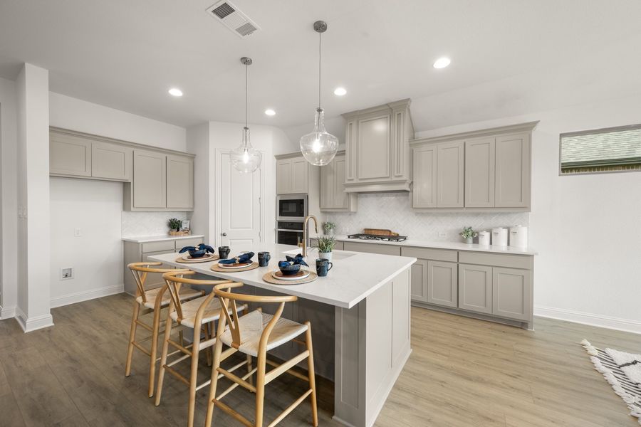 Furnished interior view inside a new home in Panchasarp Farms, Burleson (Image 10).