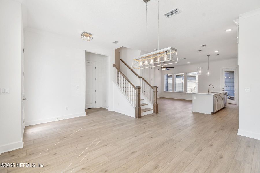 Spacious, unfurnished interior of a new home in Seven Pines 24' Rear Entry Townhomes, Jacksonville (Image 14).