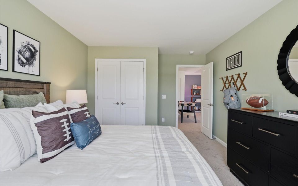 Representative furnished interior of a home built from the The Waterlily by Chesapeake Homes in Riverwalk Pointe at Mallory Creek - Townhomes, Leland (Image 22). Representative furnished interior of a home built from the The Waterlily by Chesapeake Homes in Riverwalk Pointe at Mallory Creek - Townhomes, Leland (Image 22).