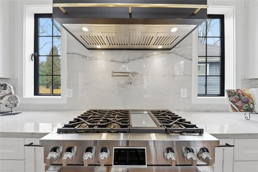 Close-up of interior finishes inside a home in , Brookhaven (Image 21).