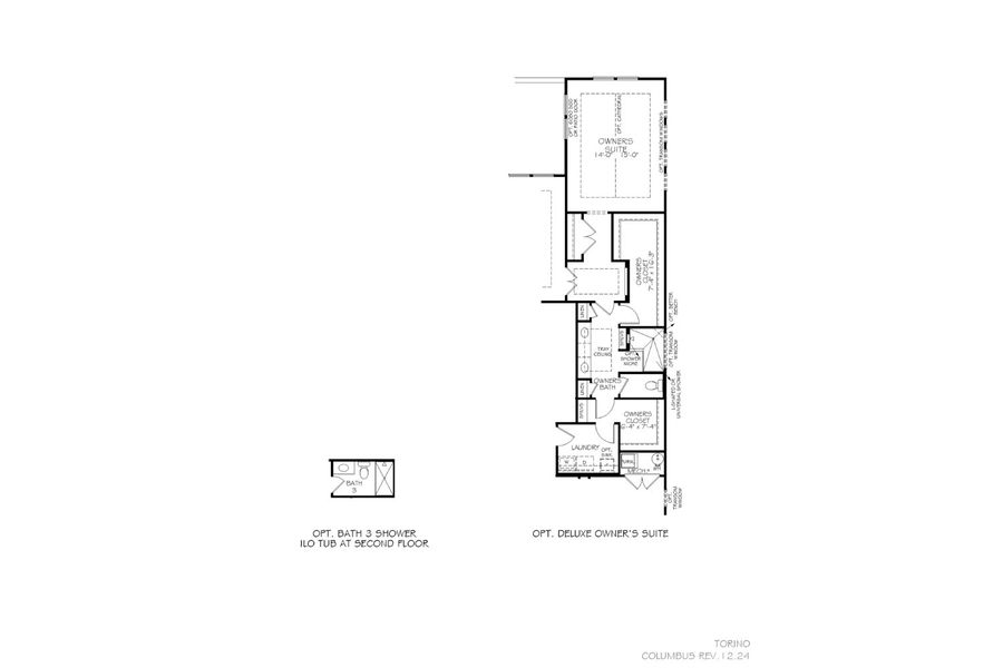 2D floor plan layout for the Torino by Epcon Communities in The Courtyards at Franklin Road, Murfreesboro, TN (Image 38). 2D floor plan layout for the Torino by Epcon Communities in The Courtyards at Franklin Road, Murfreesboro, TN (Image 38).