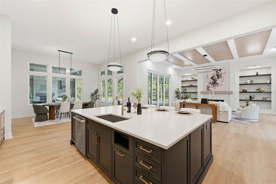 Furnished interior view inside a new home in , Archer (Image 31).