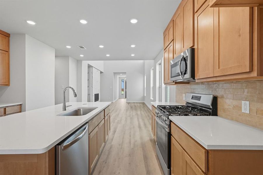 Furnished interior view inside a new home in Heartland, Heartland (Image 8). Furnished interior view inside a new home in Heartland, Heartland (Image 8).