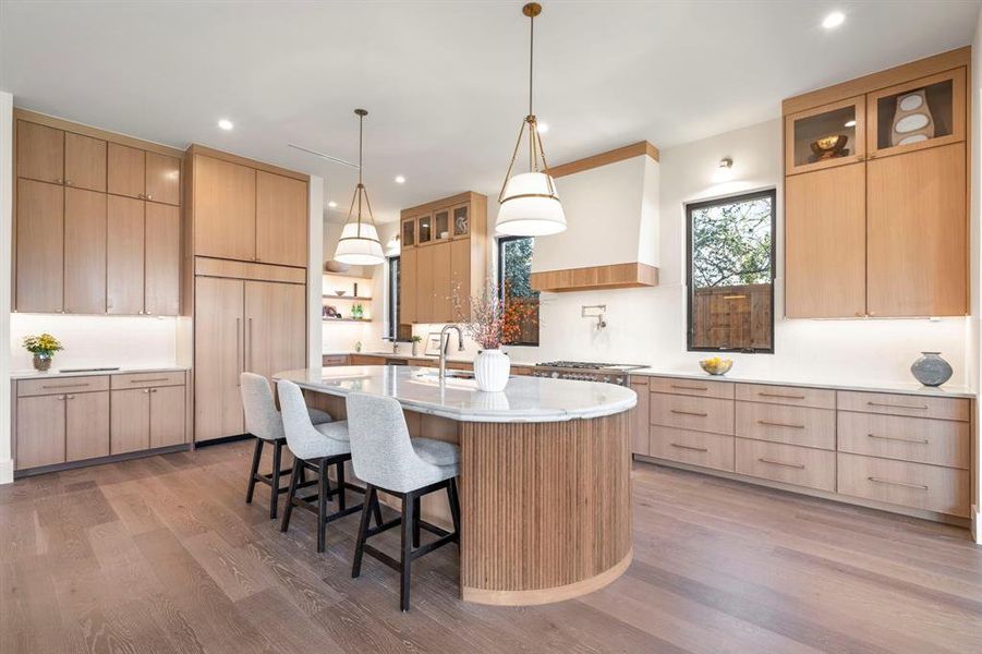 Furnished interior view inside a new home in , Dallas (Image 16).