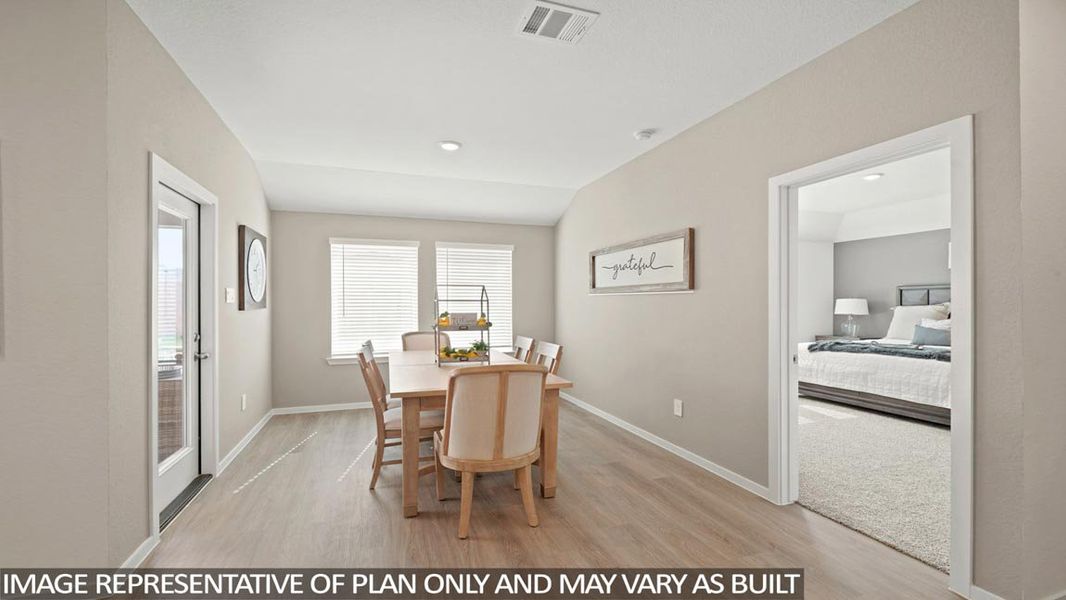 Representative furnished interior of a home built from the Huntsville by D.R. Horton in Granger Pines, Conroe (Image 12).