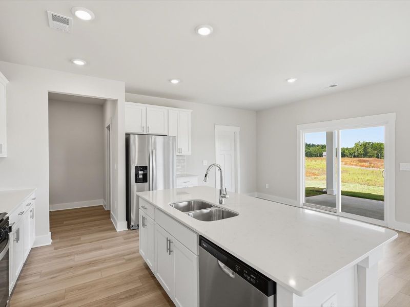 Furnished interior view inside a new home in Ashby Woods, Boiling Springs (Image 5).