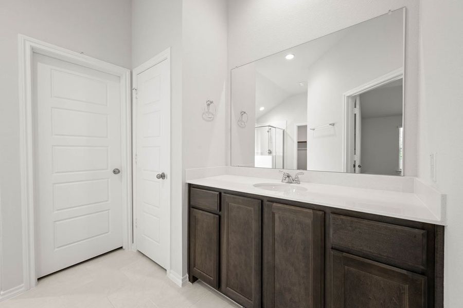 Front exterior of a new home in Mountain Valley, Burleson, TX, highlighting curb appeal (Image 8).