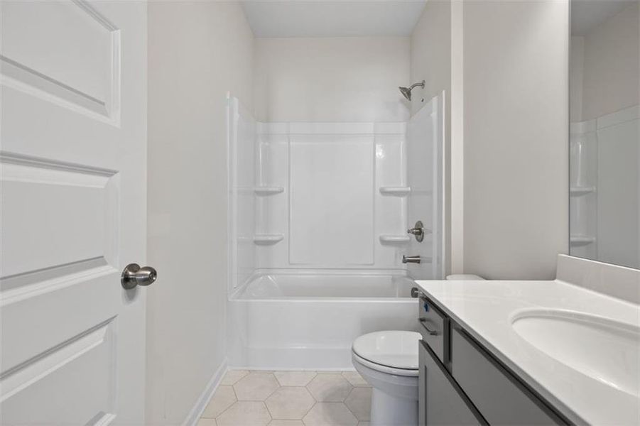 Furnished interior view inside a new home in Jameson Towns, Villa Rica (Image 13).