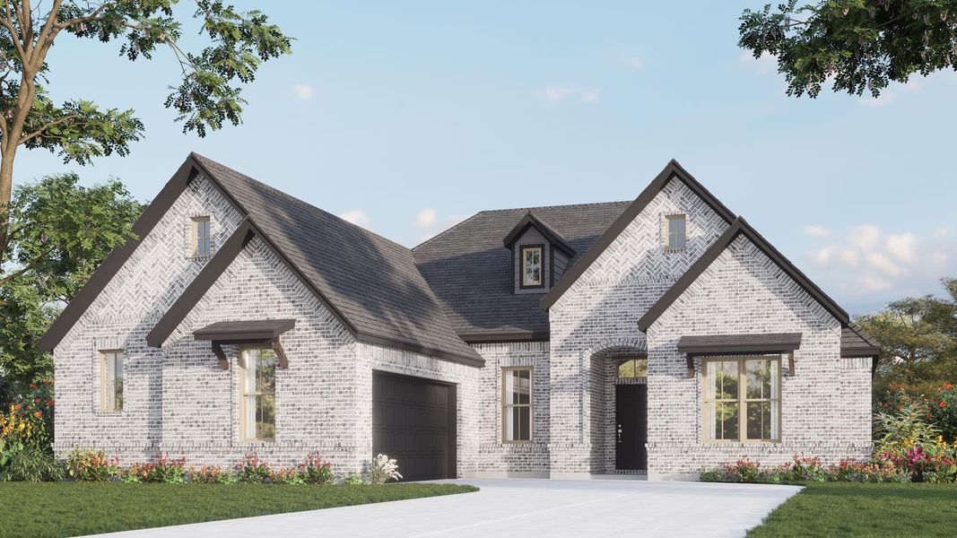 Elevation C | Concept 2050 at Abe's Landing in Granbury, TX by Landsea Homes