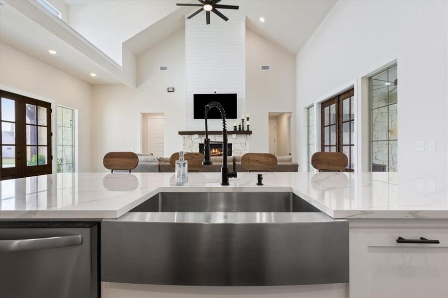 Furnished interior view inside a new home in , Waco (Image 13).