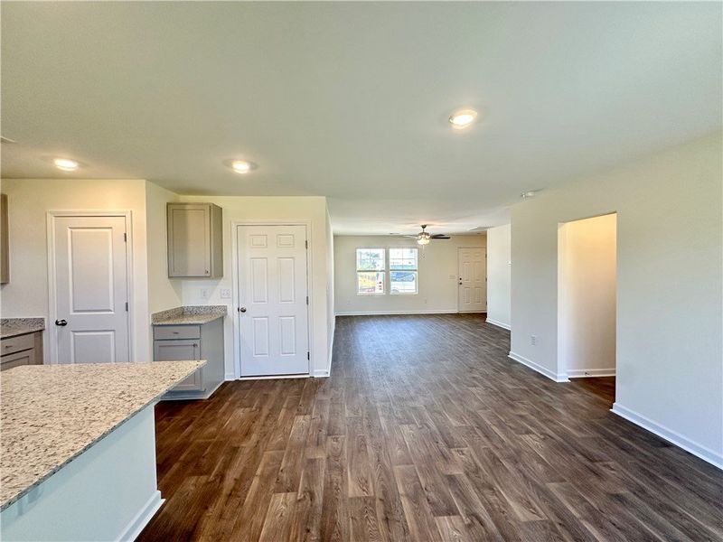 Spacious, unfurnished interior of a new home in Champions Village at Cherry Hill, Pendleton (Image 10).