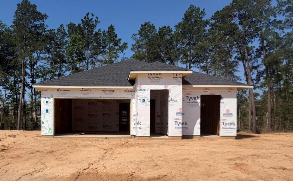 In-progress construction of a new home in Converde™—a Trilogy® Boutique Community™, Conroe, TX (Image 3).