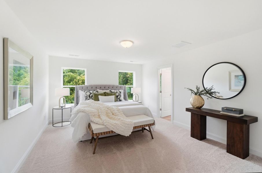 Furnished interior view inside a new home in Ashton Park, Monroe (Image 18).
