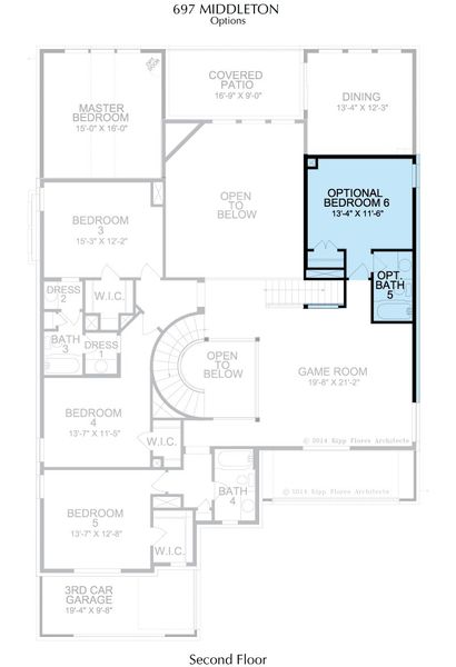 2D floor plan layout for the Middleton by Landon Homes in Estate 64s, Frisco, TX (Image 14). 2D floor plan layout for the Middleton by Landon Homes in Estate 64s, Frisco, TX (Image 14).