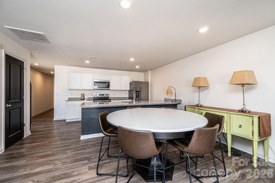 Furnished interior view inside a new home in , Newton (Image 11).