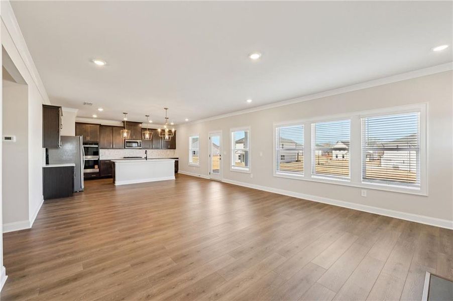 Spacious, unfurnished interior of a new home in River Pointe, Monroe (Image 34).