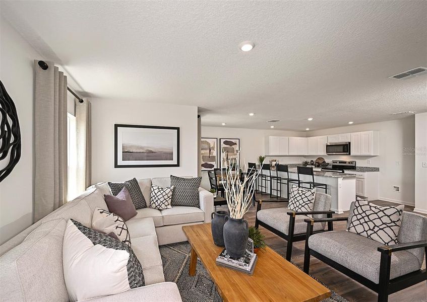 Images are of a studio home or rendering. Virtually staged.