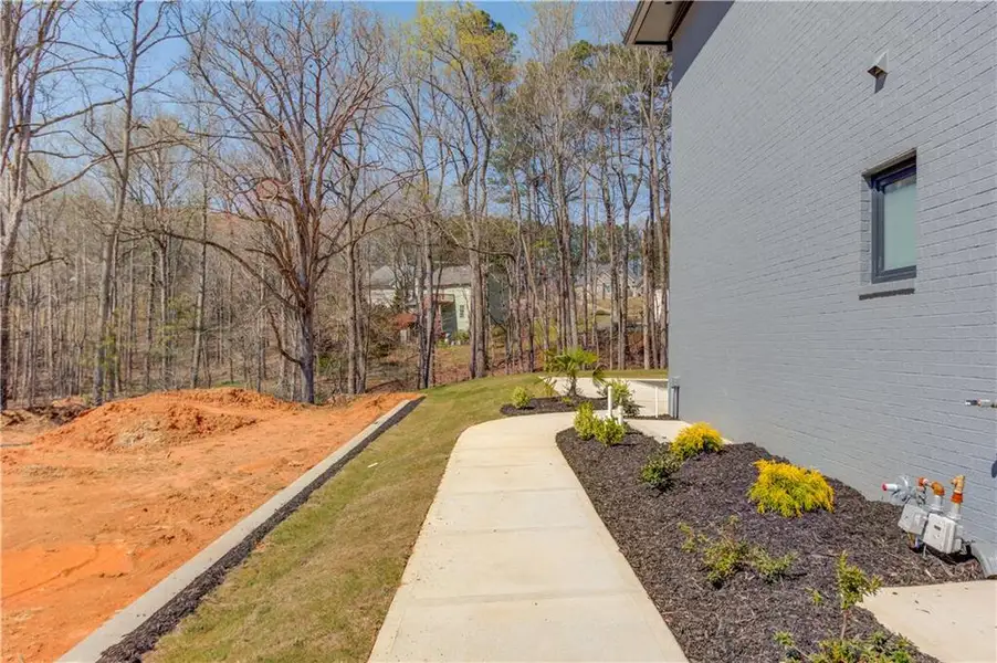 Exterior details and patio area of a home in , Sugar Hill (Image 6).