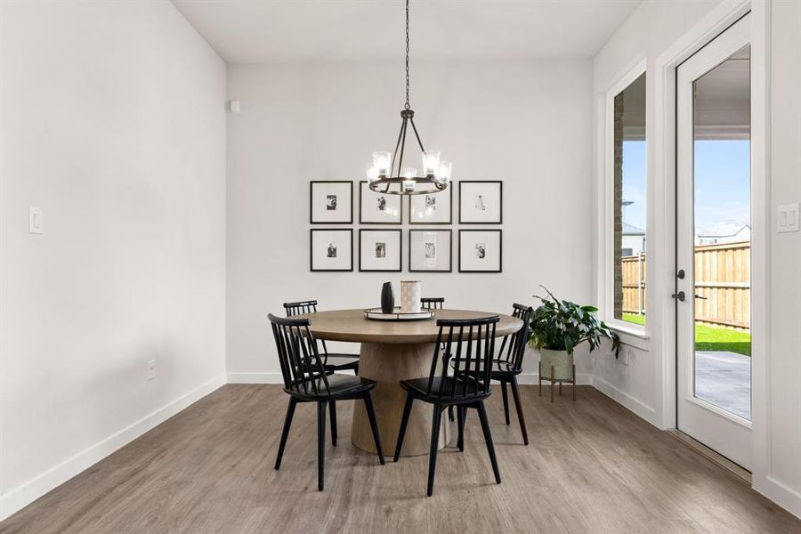Furnished interior view inside a new home in , Frisco (Image 5). Furnished interior view inside a new home in , Frisco (Image 5).