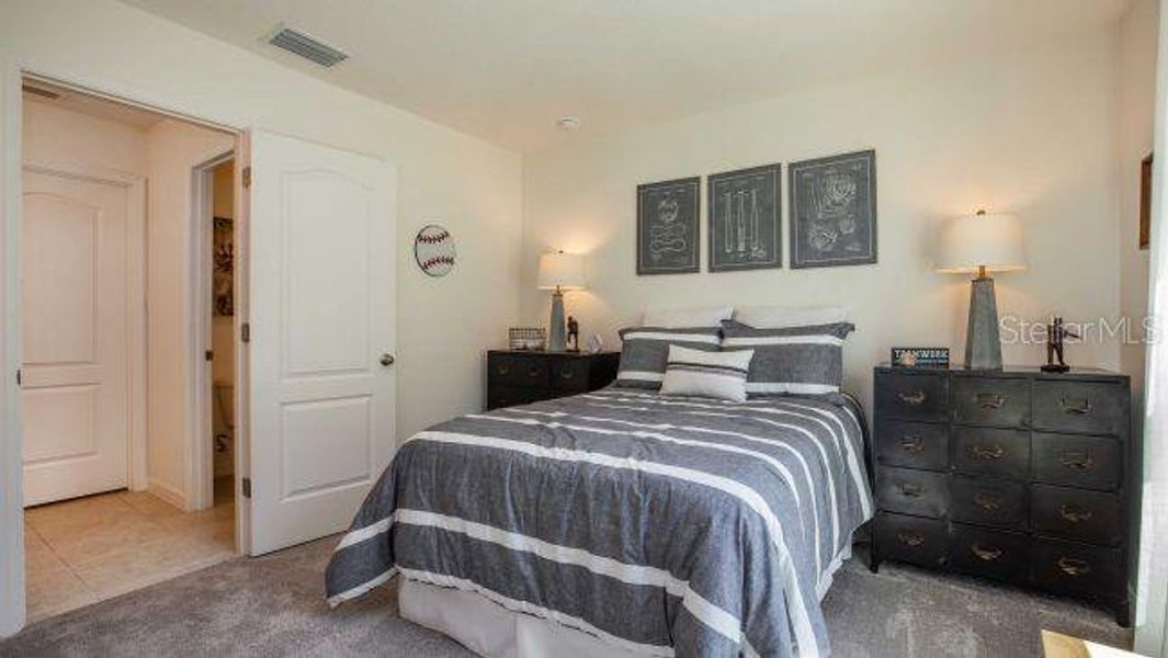 Furnished interior view inside a new home in , Lakeland (Image 11).