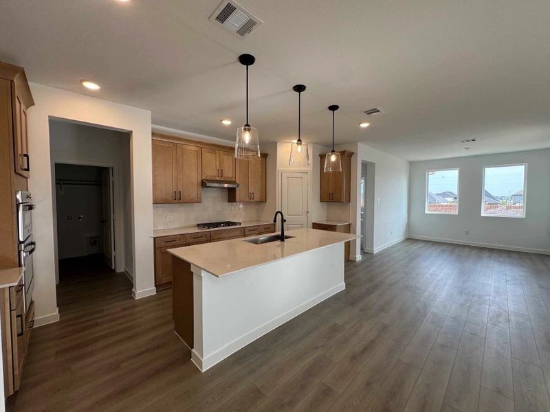 Kitchen Construction Progress featuring the Artisan Collection