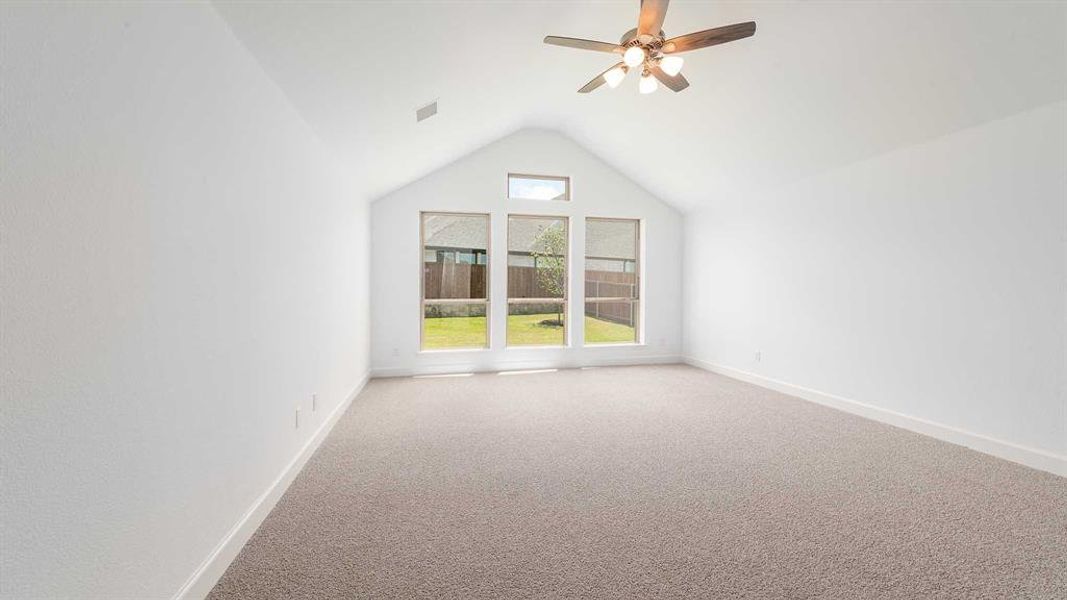 Spacious, unfurnished interior of a new home in Talon Hills 60'/70', Fort Worth (Image 14). Spacious, unfurnished interior of a new home in Talon Hills 60'/70', Fort Worth (Image 14).