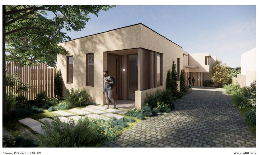 Exterior details and patio area of a home in , Austin (Image 5).