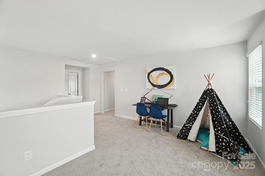 Furnished interior view inside a new home in Waxhaw Landing, Monroe (Image 31).