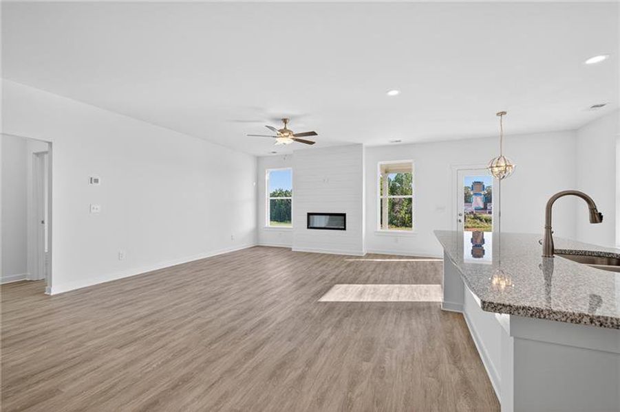 Spacious, unfurnished interior of a new home in Sutton's Landing, Statham (Image 13).