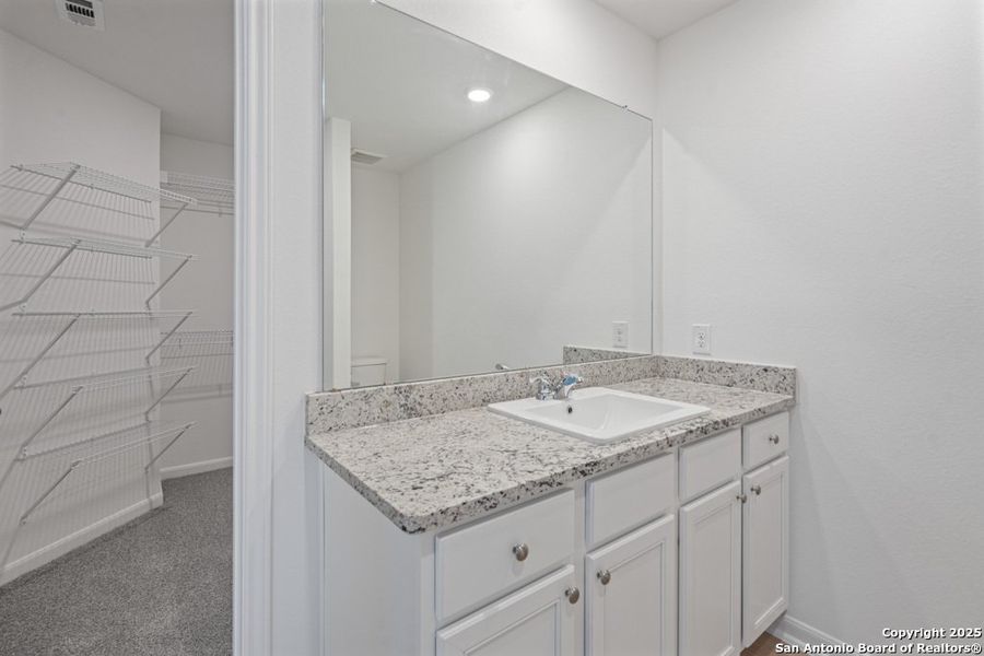 Furnished interior view inside a new home in Luckey Ranch, San Antonio (Image 5).