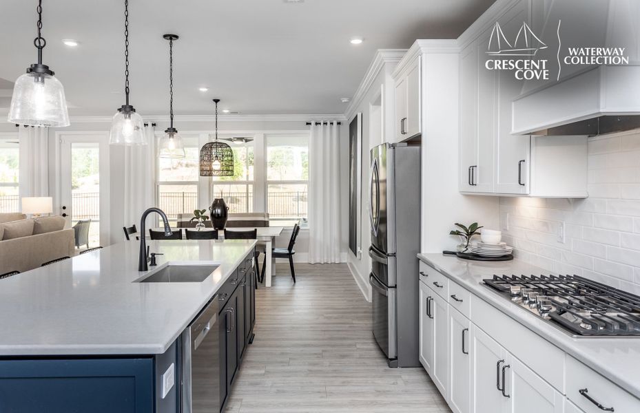 Representative furnished interior of a home built from the Renown - Waterway Collection by Pulte Homes in Crescent Cove, Myrtle Beach (Image 26).