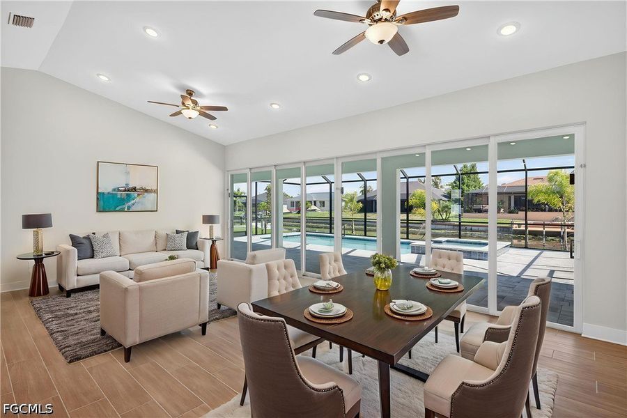 Furnished interior view inside a new home in Cape Coral, Cape Coral (Image 5).
