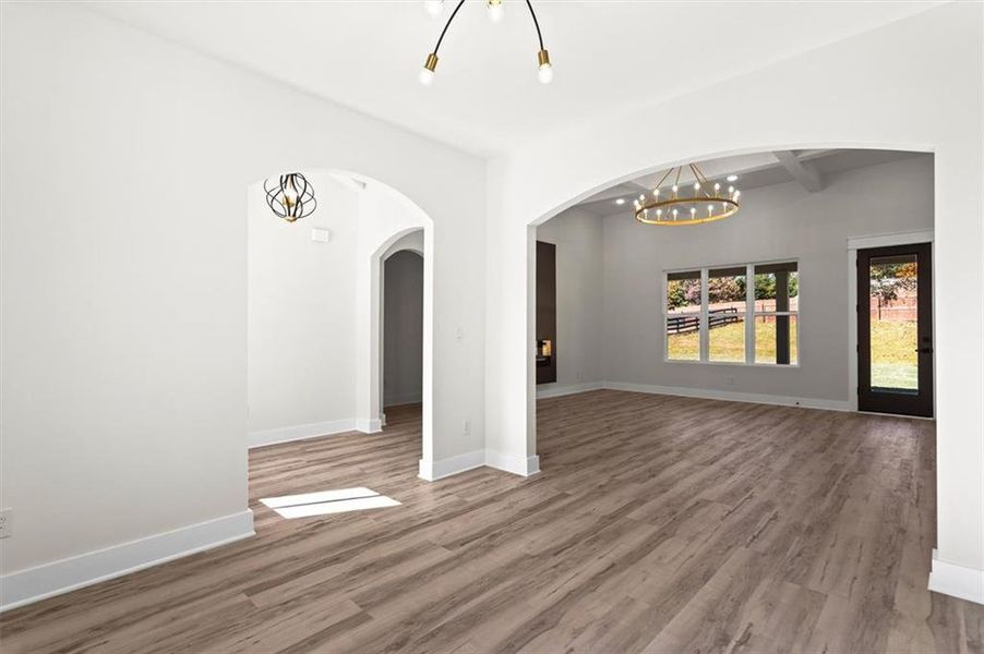 Spacious, unfurnished interior of a new home in , Gainesville (Image 26).