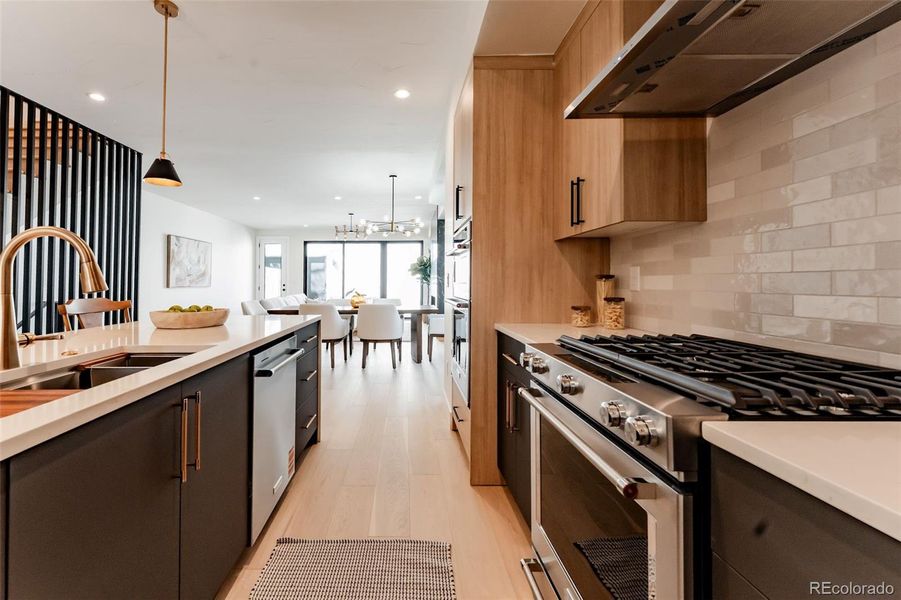 Furnished interior view inside a new home in , Englewood (Image 9).