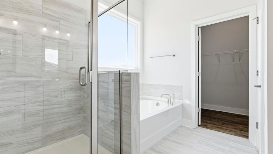 Furnished interior view inside a new home in Whitehawk Meadows, Travelers Rest (Image 13).