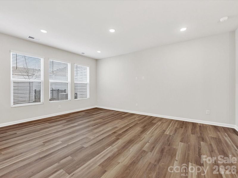 Spacious, unfurnished interior of a new home in North Creek Village, Huntersville (Image 24).