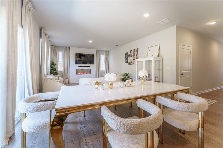 Furnished interior view inside a new home in Kingsley Creek, Lithonia (Image 40).