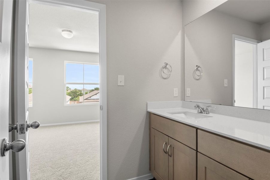 Furnished interior view inside a new home in Edgebrooke, Pflugerville (Image 20). Furnished interior view inside a new home in Edgebrooke, Pflugerville (Image 20).
